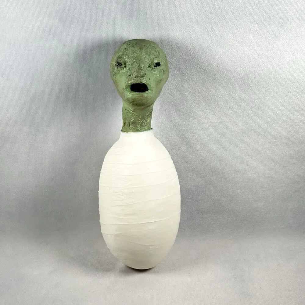 Eraserhead Baby 8” Handpainted DISEASED SICK Eraserhead Toy Doll